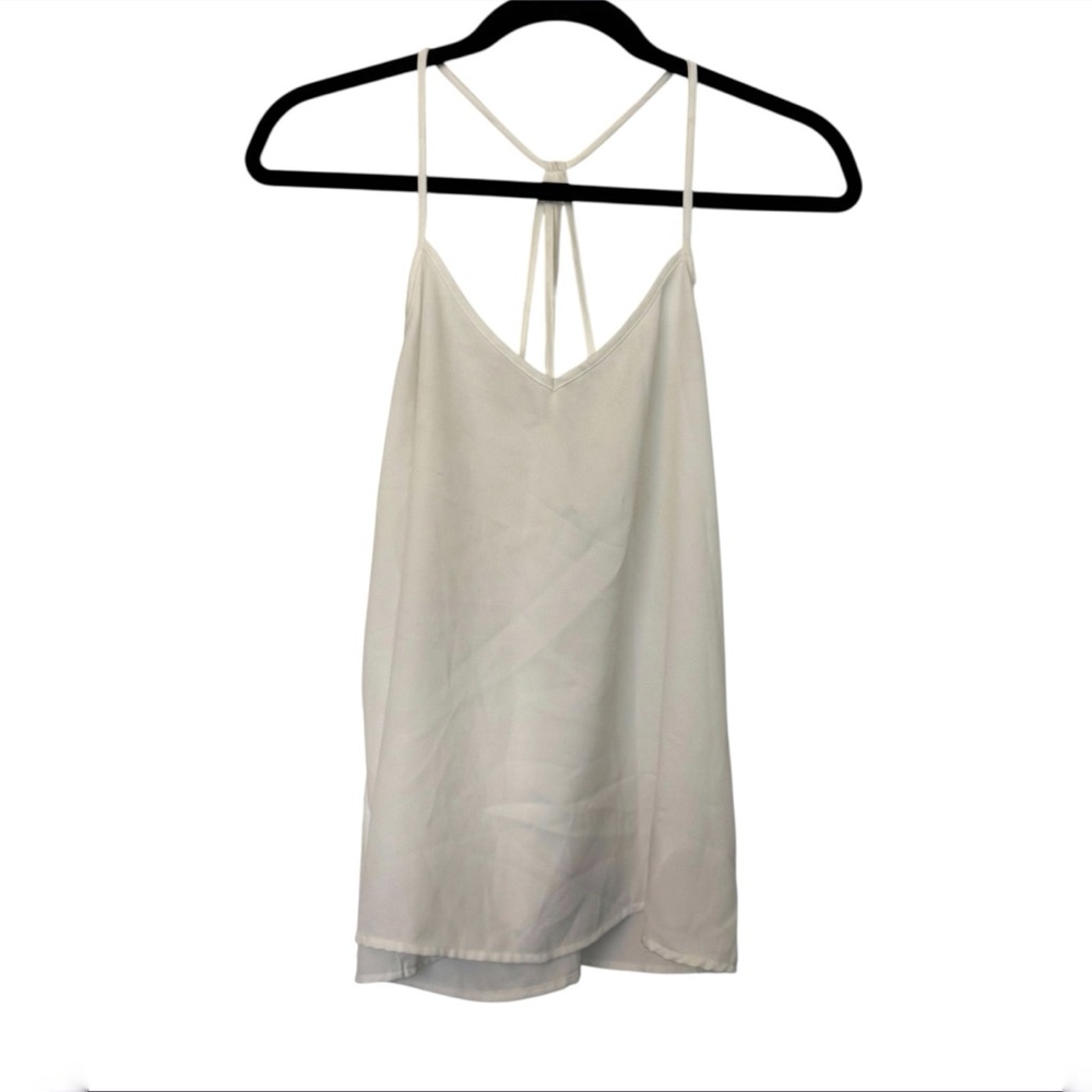 Abercrombie & Fitch Strappy Tank Top White‎